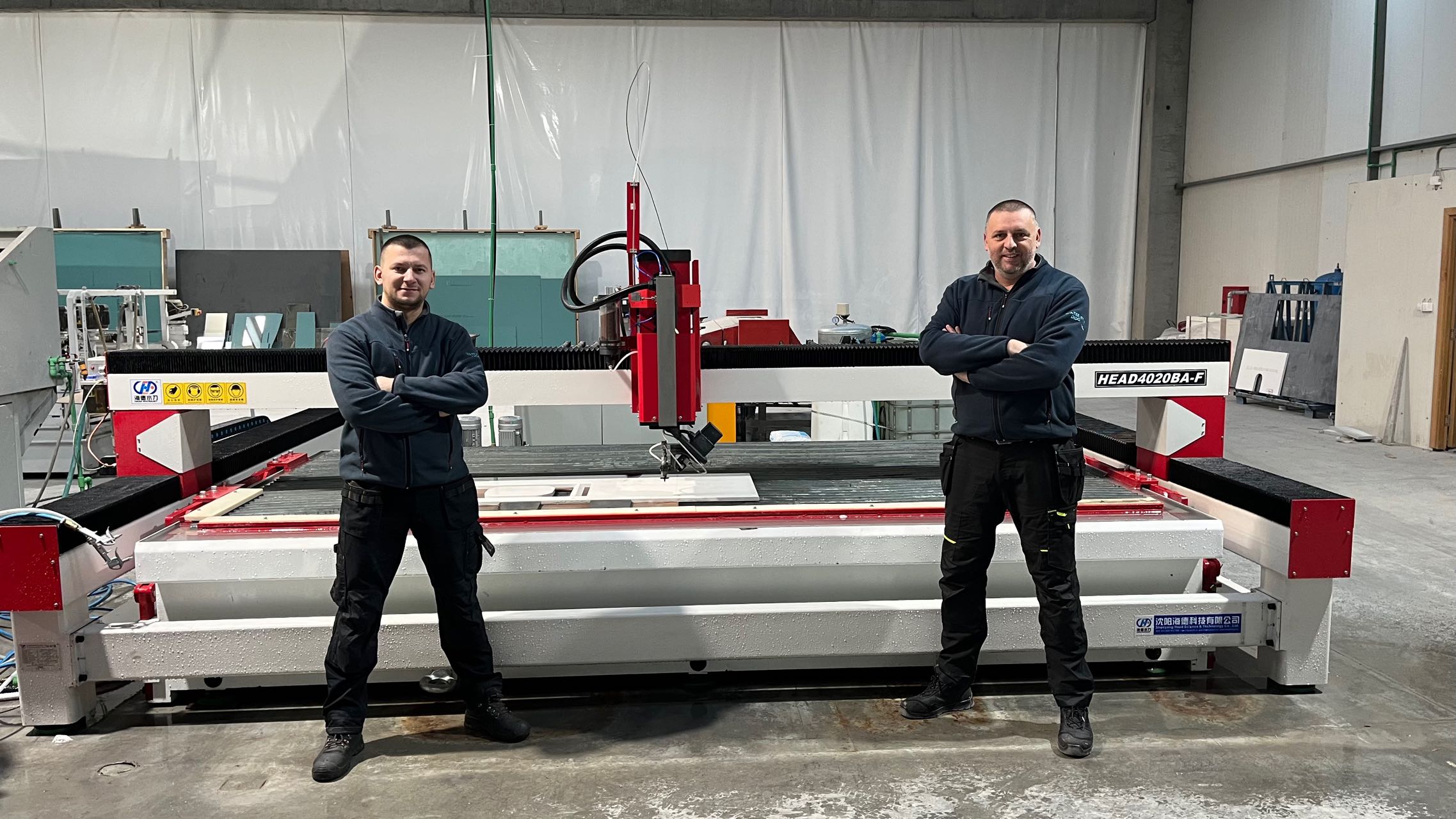 su jeti kesme makinesi